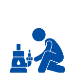 sump pump systems installation icon